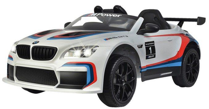 Kinder Elektrofahrzeug Jamara BMW M6 GT3 in Weiß ab 206,99€ (ab 273€)