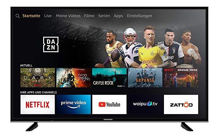 Grundig 55 VLX 7010   55 Zoll UHD Fernseher Fire TV Edition für 319€ (statt 390€)   oder 65 Zoll für 489€