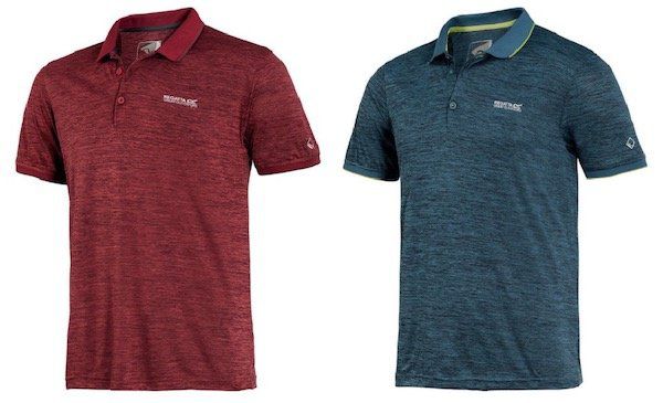 2er Pack Regatta Herren Funktions Poloshirts (sehr leicht, atmungsaktiv) für 37,48€ (statt 48€)