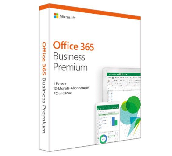 Microsoft Office 365 Business Premium (bis zu 15 Geräte) für 59€ (statt 89€)