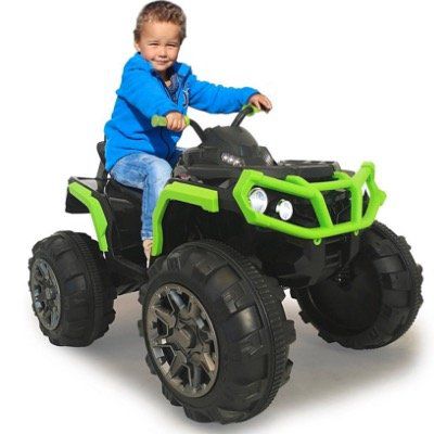 Jamara Kids Protector Quad Ride On in Schwarz Grün inkl. Akku und Ladegerät ab 131,99€ (statt 173€)