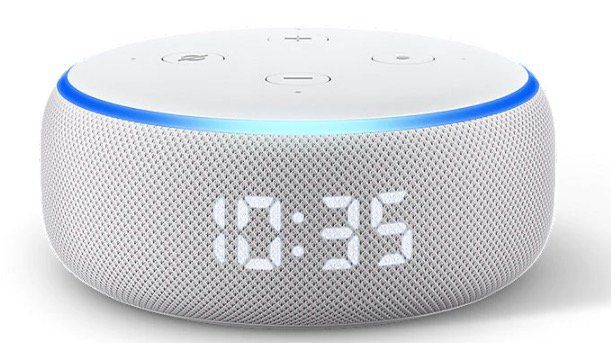 Vorbei! Amazon Echo Dot (3. Generation) mit Uhr ab 34,86€ (statt 55€)