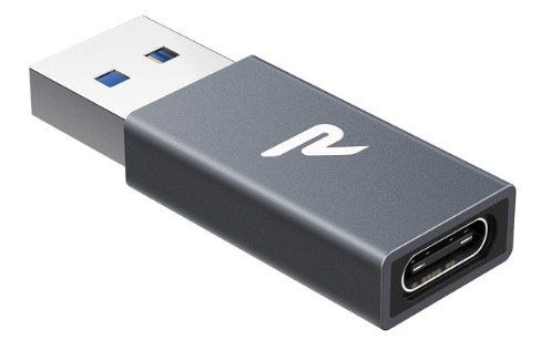 RAMPOW USB C Adapter (USB A 3.0 auf USB C Adapter) in Grau für 4,79€ (statt 8€)   Prime