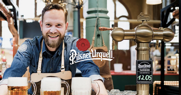 Bier für lau: eins von 5.000 Pilsner Urquell gratis abstauben