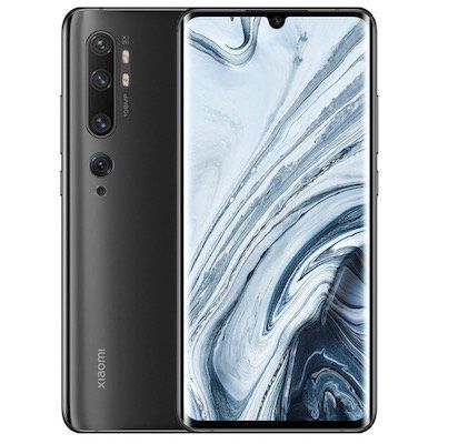 Xiaomi Mi Note 10 Smartphone mit 128GB in Schwarz für 329,57€ (statt 388€)