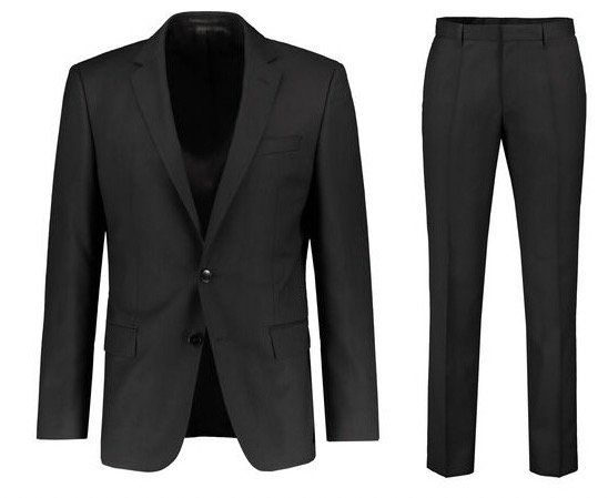 BOSS Anzug Huge6/Genius5 in Schwarz für 334,91€ (statt 400€)