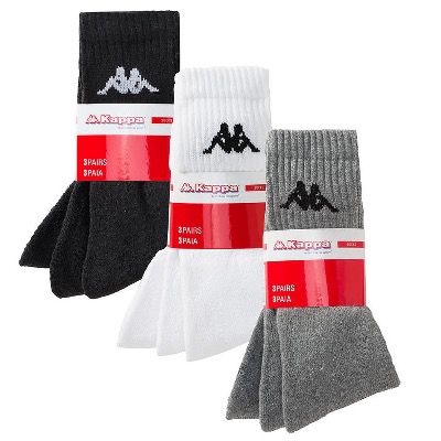 9er Pack Paar Kappa Socken für 7,97€ (statt 16€)   nur 0,88€ pro Paar