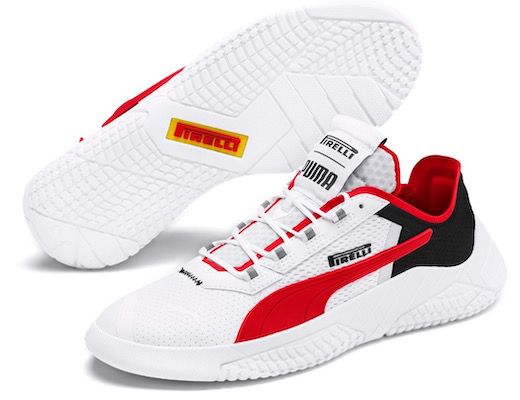 Puma x PIRELLI Replicat X Sneaker in Weiß/Rot für 40,90€ (statt 54€)