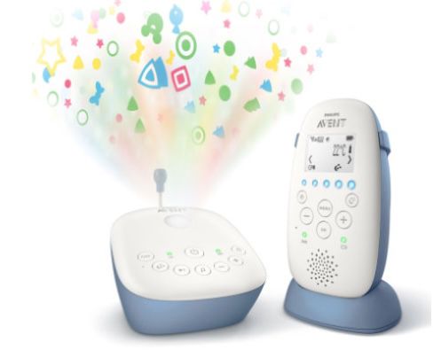 Philips SCD735/26 Audio Babyphone mit Sternenhimmel Projektor für 87,39€ (statt 99€)