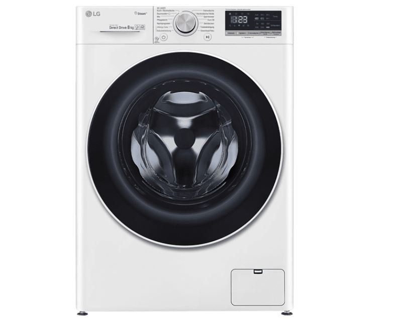 LG F4WV408S0 Serie 4 Waschmaschine 8 kg mit max 1360 U/Min ab 300,91€ (statt 437€)