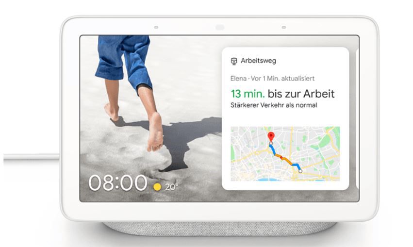 Google Nest Hub +  Philips Hue White E27 Lampe für 89,99€ (statt 106€)