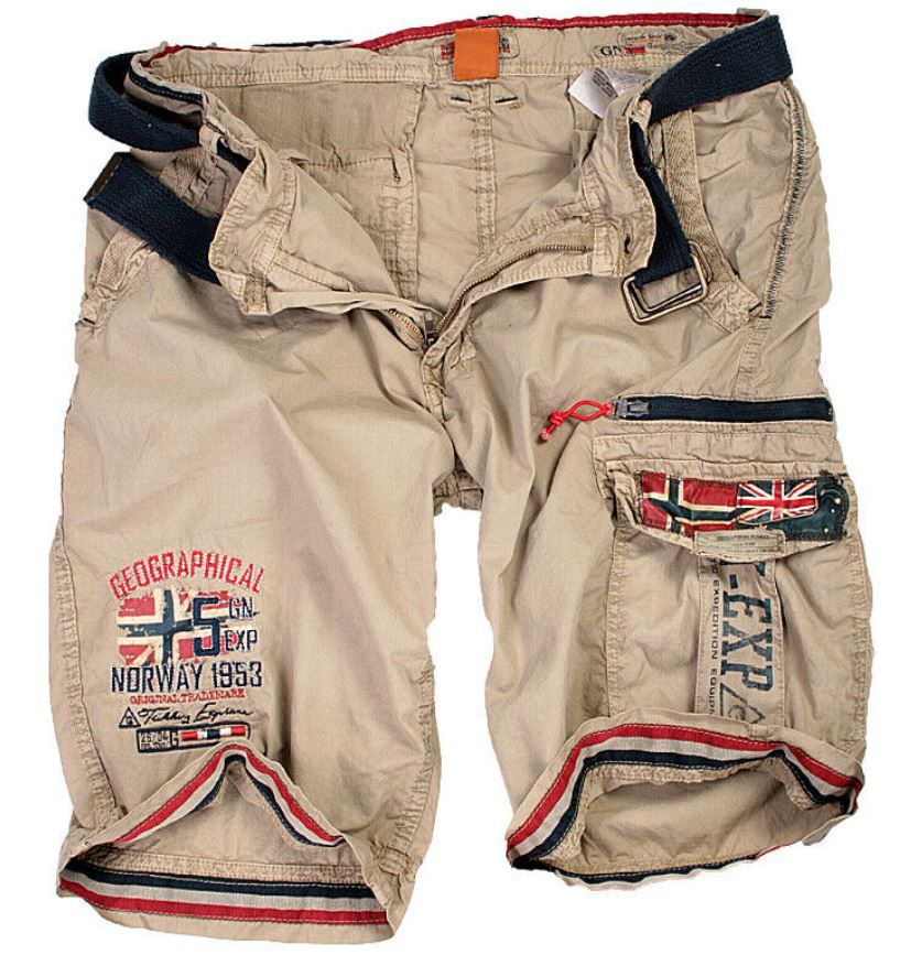 Geographical Norway Herren Cargo Shorts für je 37,49€ (statt 45€)