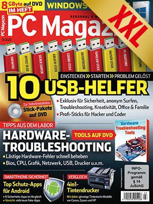 Gratis! 3 Ausgaben PC Magazin Classic DVD XXL komplett ohne Zahlung