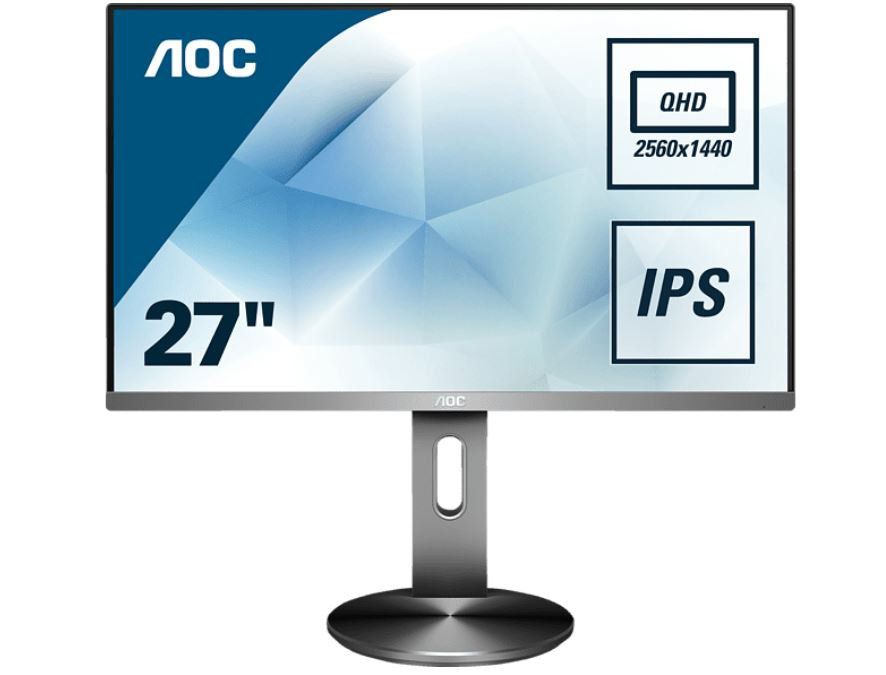 AOC Q2790PQU/BT   27 Zoll IPS Höhenverstellbarer WQHD Monitor für 279€ (statt 344€)