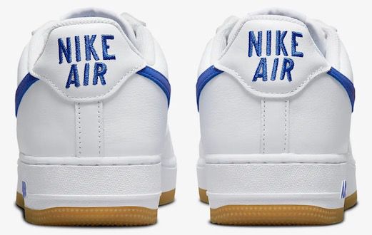 Nike Air Force 1 Low Herren Sneaker in Weiß Blau für 112,49€ (statt 144€)