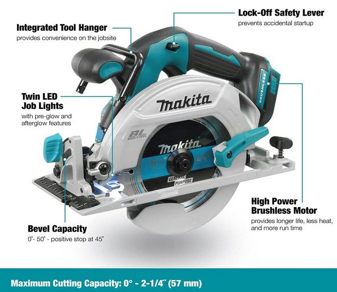 Makita DHS680Z Akku Handkreissäge (Solo) für 154,99€ (statt 179€)