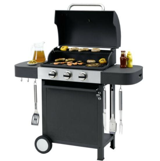 Tepro Medford Gasgrill   3 fach Edelstahlbrenner ab 149€ (statt 194€)