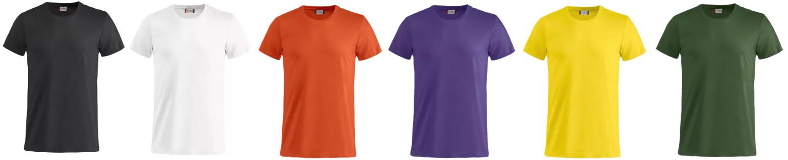 10er Pack Clique Basic T Shirts in 13 Farben für 36,99€ (statt 50€)   Gr: XS, S + XL, XXL