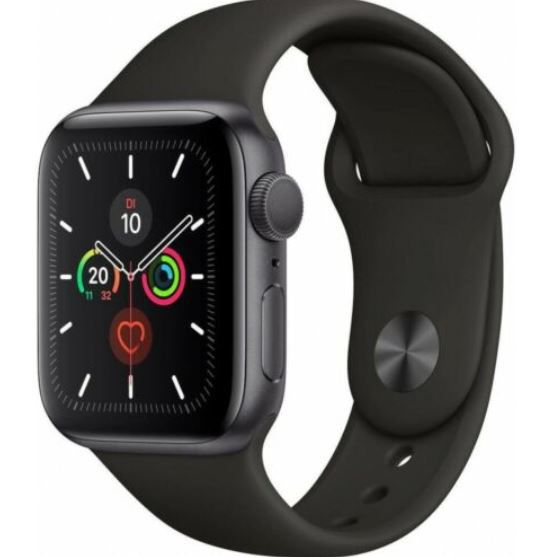 Apple Watch Series 5 GPS 40mm in Spacegrey für 359,91€ (statt 408€)