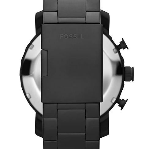 Fossil Nate JR1401 Herren Chronograph 50mm Mineralglas für 92,60€ (statt 131€)