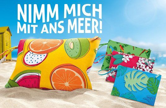 Mit dem Kauf von Unileverprodukten ein Beach Bag gratis abfassen