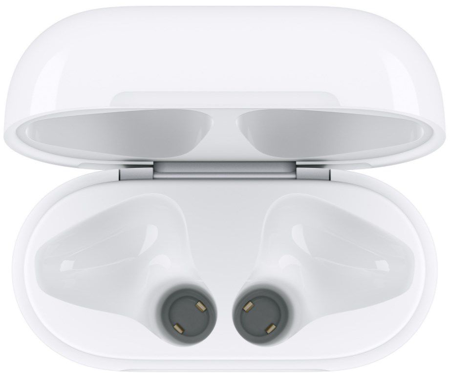 Apple Kabellose Ladecase Qi kompatibel in Weiß für AirPods für 43,99€ (statt 73€)