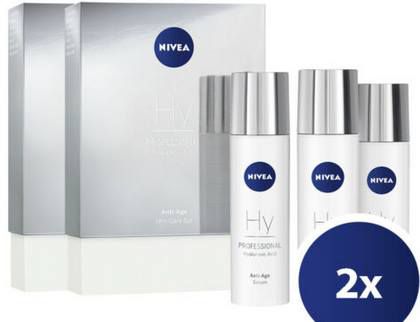 2x NIVEA Professional Test Set 3 tlg: Tester Hyaluron Tages  & Nachtpflege & Serum für 19,99€ (statt 25€)