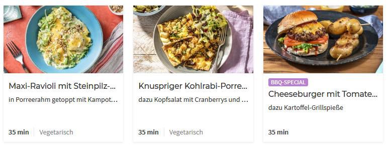 Aktuelle HelloFresh Aktionen   bis zu 120€ Rabatt möglich   nur Neukunden