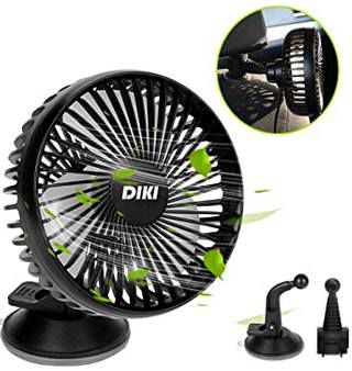 DIKI Mini USB Ventilator mit Saugnapf & Halterung für 5,99€   Prime