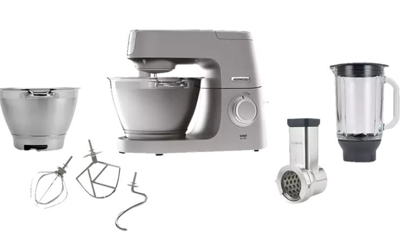 Top! KENWOOD KVC 5391 S Chef Elite Küchenmaschine inkl. 6 Zubehörteile für 399€ (statt 465€)