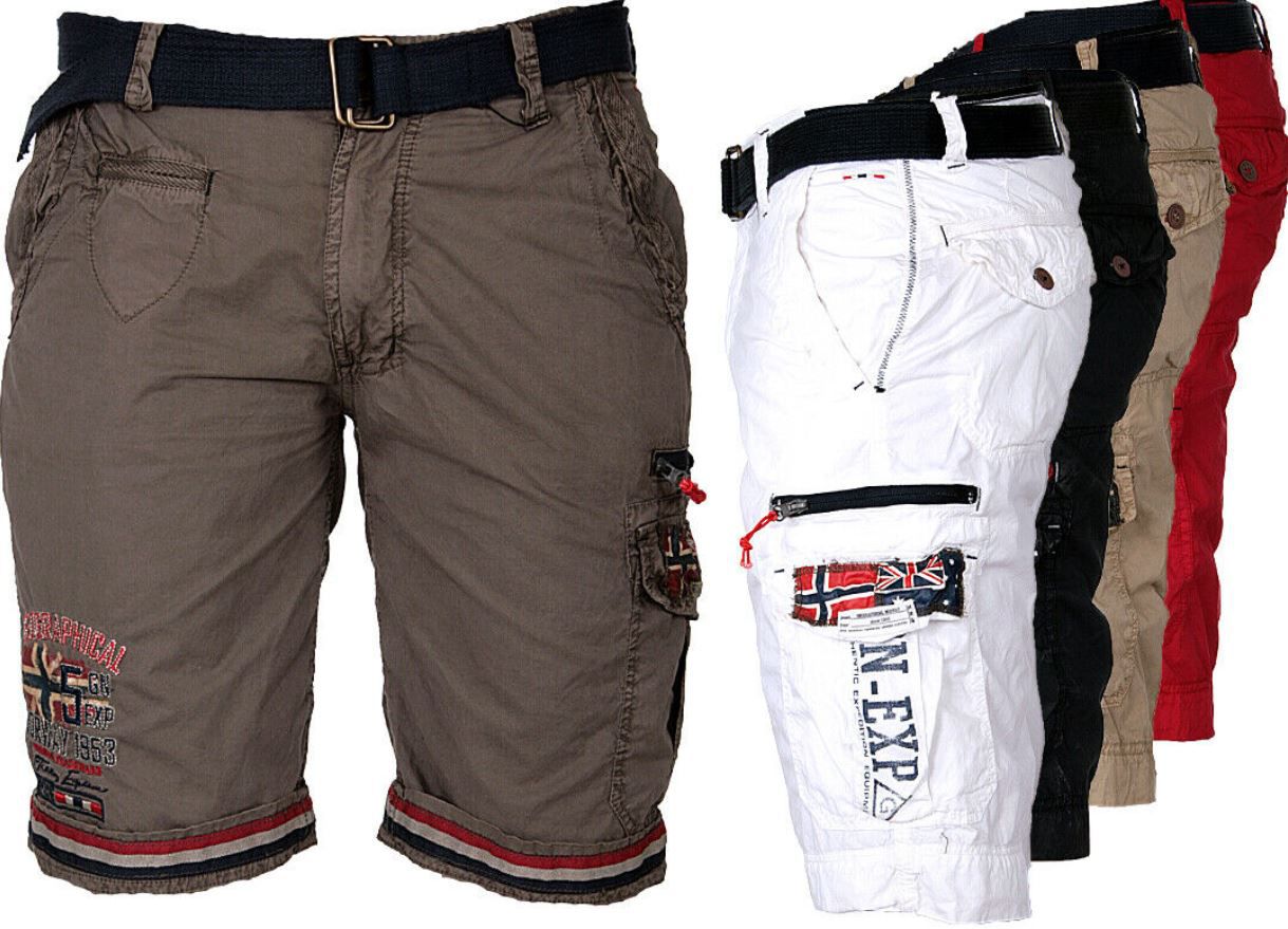 Geographical Norway Herren Cargo Shorts für je 37,49€ (statt 45€)