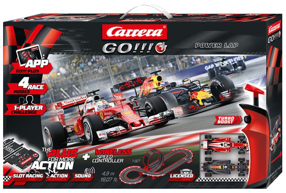 Carrera GO!!! PLUS Power Lap Rennbahn für 67,26€ (statt 90€)