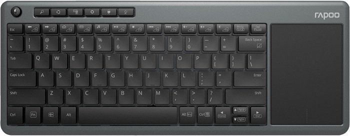 RAPOO K2600 Wireless Touch Tastatur in grau für 19€ (statt 31€)