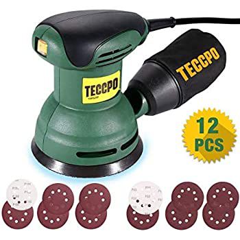 Teccpo TARS23P 280W Exzenterschleifer inkl. 12x Schleifpapier für 25,99€ (statt 36€)