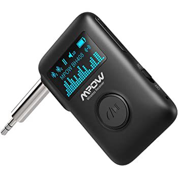 Mpow BH408AB 2in1 Bluetooth 5.0 Empfänger mit Display für 15,99€ (statt 23€)