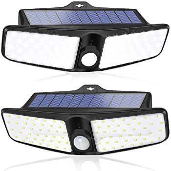 LED Solar Außenstrahler mit 100 LEDs & Bewegungsmelder für 20,99€ (statt 33€)