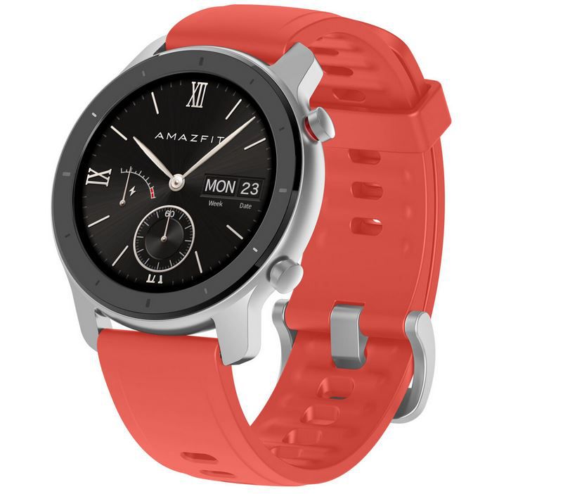 Amazfit GTR Smartwatch 42mm Rot EU für 79,35€ (statt 102€)