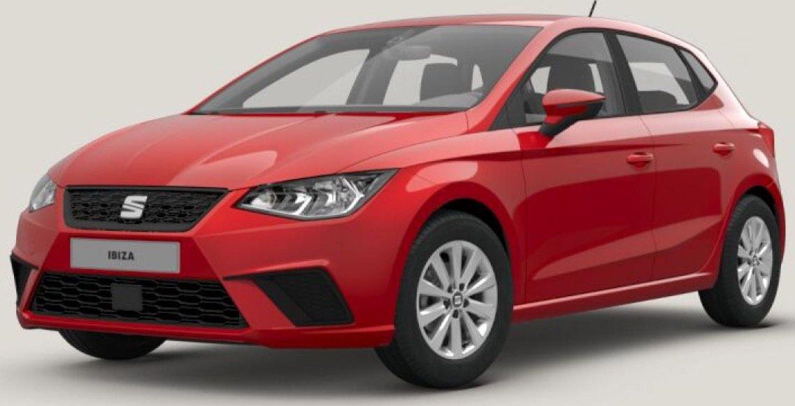 Privat & Gewerbe: Seat Ibiza Style 1.0 TGI (Erdgas) mit 90 PS für 100€ mtl. brutto   LF 0,72