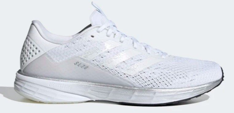 Ausverkauft! adidas SL20 SUMMER.RDY Laufschuh in Weiß für 58,47€ (statt 107€)