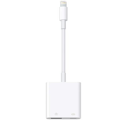 Apple Lightning auf USB 3 Kamera Adapter für 23,37€ (statt 38€)