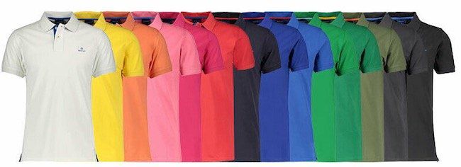 Gant Herren Poloshirt Contrast Collar für 49,90€