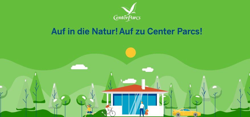 Center Parcs: 175€ Gutschein + 30€ Aktivitäten Gutscheine dank Gewinnspiel