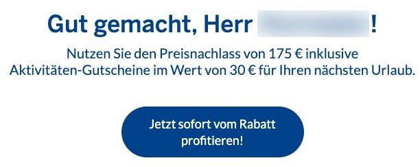 Center Parcs: 175€ Gutschein + 30€ Aktivitäten Gutscheine dank Gewinnspiel