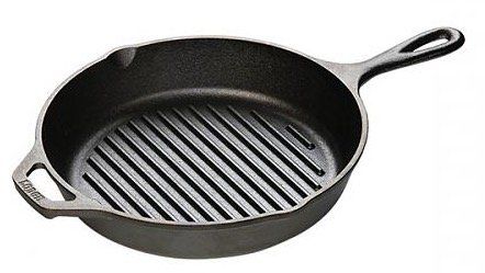 Lodge Logic Gusseisen Grillpfanne 26 cm für 29€ (statt 40€)