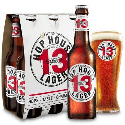 Sixpack Guiness Hop House 13 Lager gratis probieren   bei Nichtgefallen Kaufpreis zurück