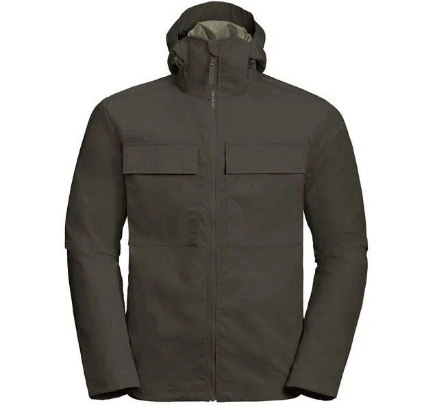 Jack Wolfskin Summer Storm winddichte Sommerjacke in Dark Moss für 61,39€ (statt 70€)