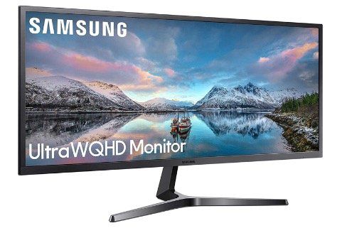 Samsung LS34J552 34 Zoll Ultra WQHD Monitor (HDMI, 4ms, 3.440x1.440, 60Hz) für 302,50€ (statt 349€)