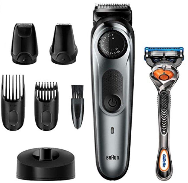 Braun BT7240 Herren Barttrimmer und Haarschneider für 54,99€ (statt 67€)