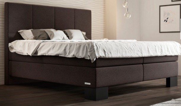 Schlaraffia Boxspringbett Saga (180x200) in Anthrazit inkl. 2 Kissen + Relax Decke für 1.490,43€ (statt 2.198€)