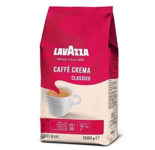 1kg Lavazza Kaffeebohnen Caffè Crema Classico ab 11,04€ (statt 13€)   Prime Sparabo